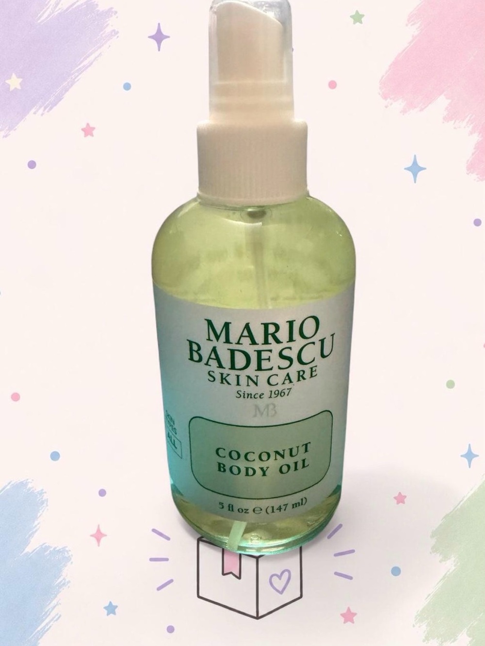 Mario Badescu Coconut Body Oil Spray 5 oz New